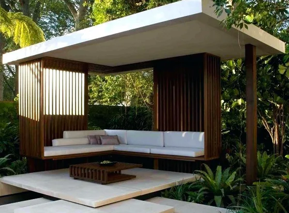 11 thiết kế chòi nghỉ đẹp cho sân vườn
