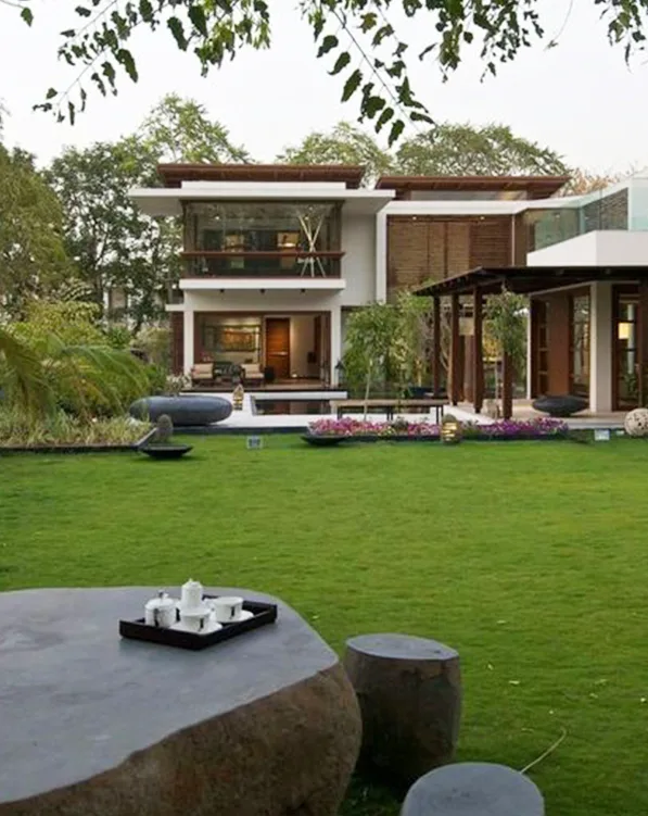 Bí quyết trang trí vườn biệt thự đẹp