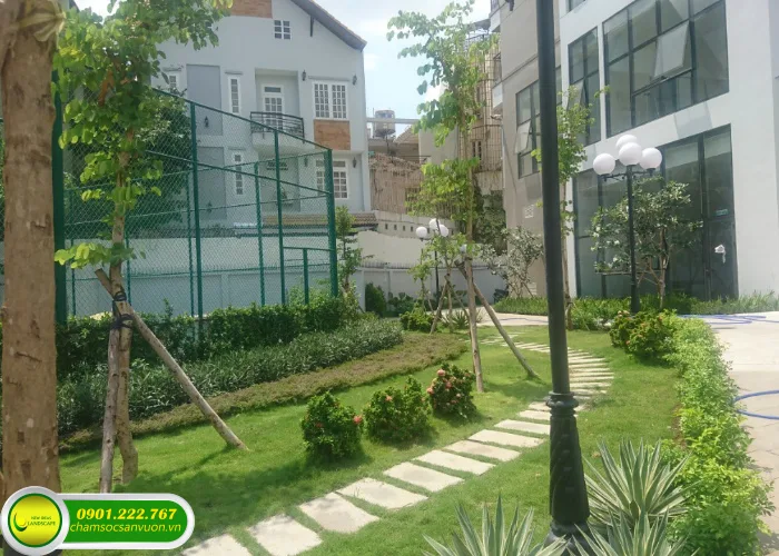 Chăm sóc cảnh quan công viên nội khu