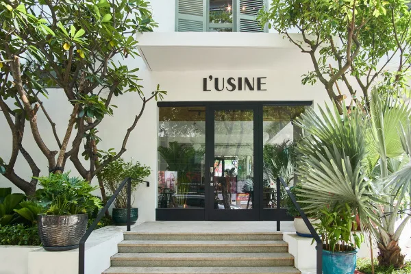 Chăm sóc cây xanh quán cafe L'Usine
