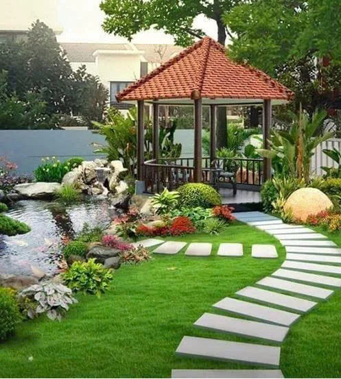 Chi phí thi công sân vườn