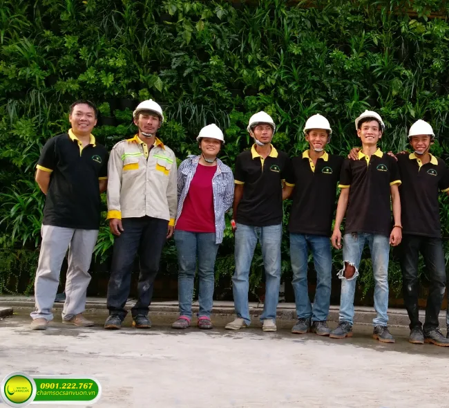 Dịch vụ chăm sóc cảnh quan sân vườn NIS Landscape