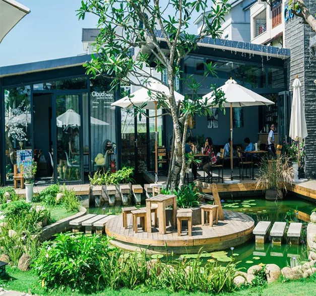 Dịch vụ chăm sóc sân vườn nhà hàng, khách sạn, quán café
