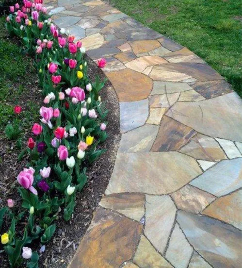 Điểm danh những loại đá lót lối đi trong vườn được yêu thích