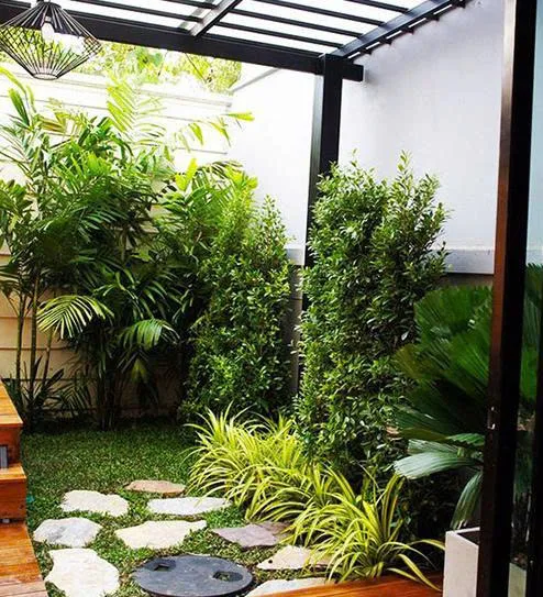 Những tiểu cảnh sân vườn đẹp