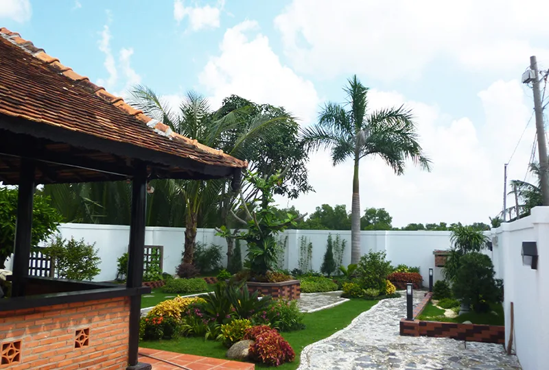 Phong cảnh nhà vườn đẹp