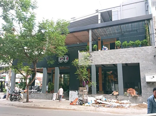 Quy trình thi công sân vườn café