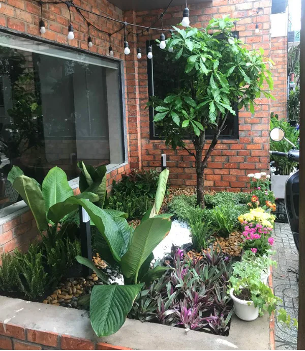 Quy trình thi công sân vườn nhà hàng