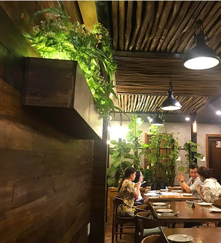 Thi công cảnh quan nhà hàng