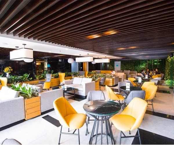 thi công sân vườn cafe