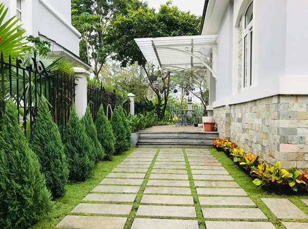Thi công sân vườn nhà phố - Phú Mỹ Hưng