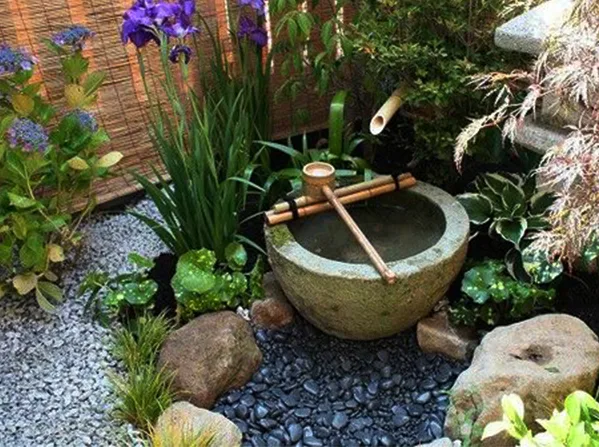 Thi công tiểu cảnh sân vườn nhà phố