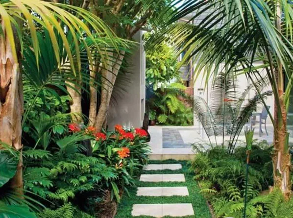 Thi công tiểu cảnh sân vườn