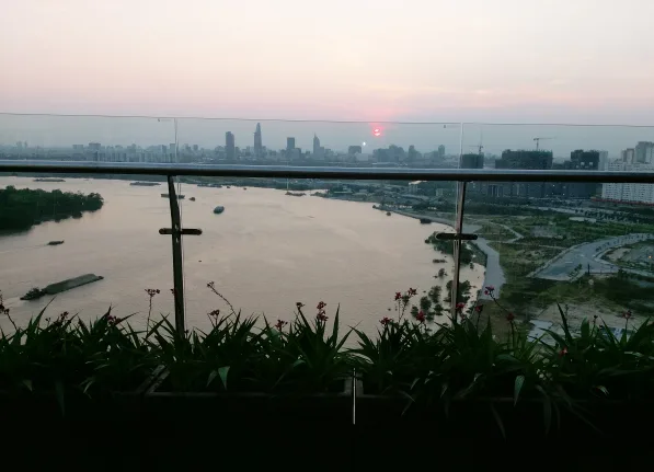 Thi công vườn trên mái căn hộ penthouse - Đảo Kim Cương