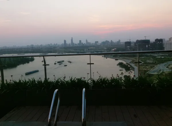 Thi công vườn trên mái căn hộ penthouse - Đảo Kim Cương