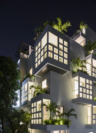 Thi công vườn trên mái – CC Residence