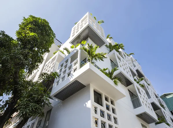 Thi công vườn trên mái – CC Residence