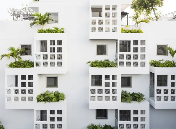 Thi công vườn trên mái – CC Residence
