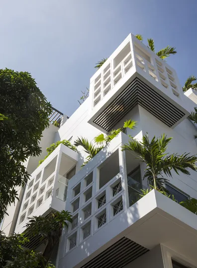 Thi công vườn trên mái – CC Residence