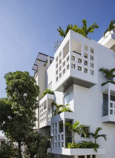 Thi công vườn trên mái – CC Residence