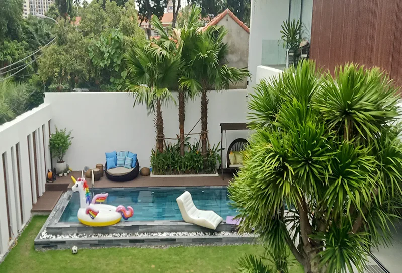 Thiết kế biệt thự sân vườn