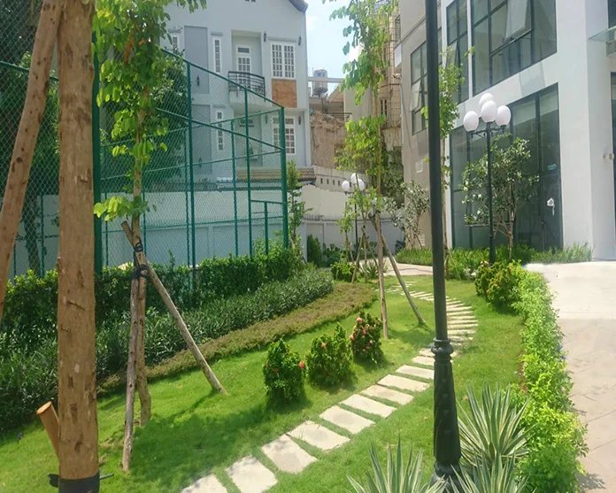 Thiết kế cảnh quan sân vườn chung cư