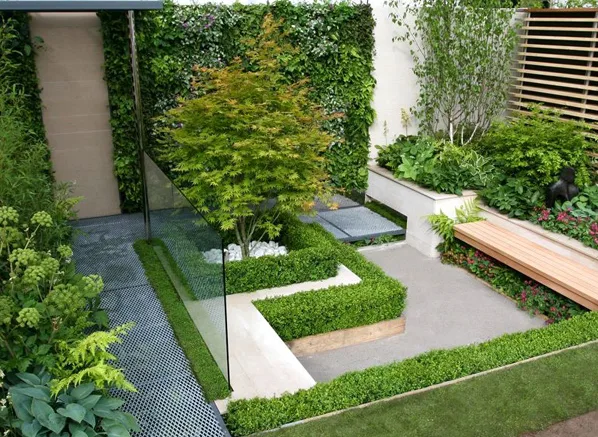 Thiết kế sân vườn nhà phố