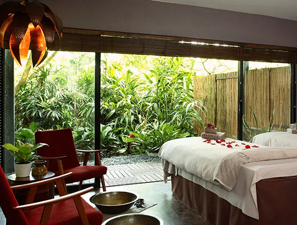 Thiết kế sân vườn spa