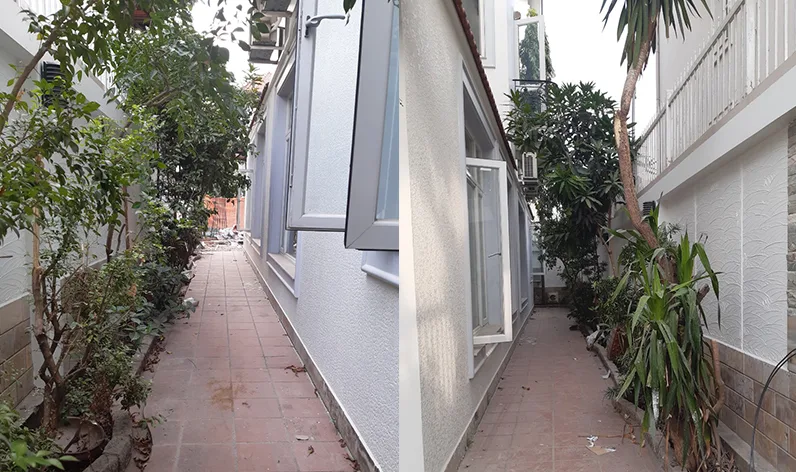 Thiết kế thi công cải tạo sân vườn biệt thự quận 2