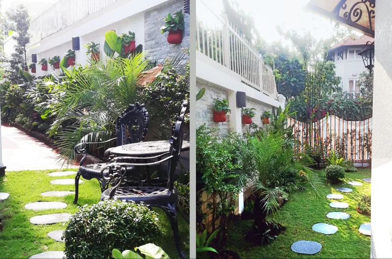 Thiết kế thi công cải tạo sân vườn biệt thự quận 2