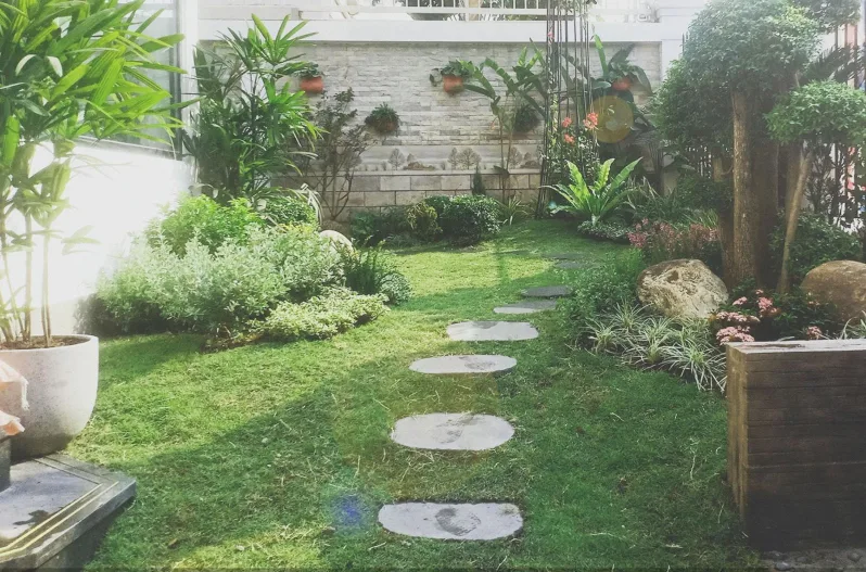Thiết kế thi công cải tạo sân vườn biệt thự quận 2