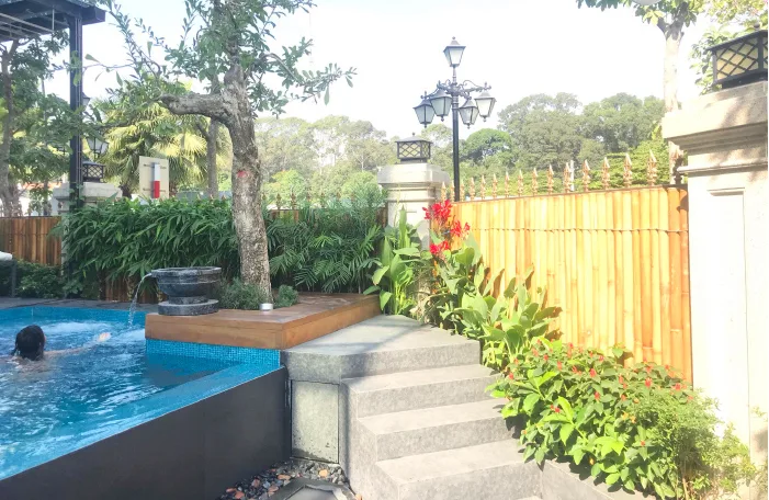 Thiết kế thi công cảnh quan biệt thự Vinhome Bason