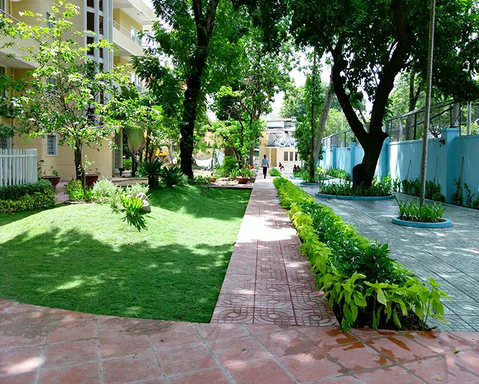 Thiết kế thi công cảnh quan sân vườn khu dân cư