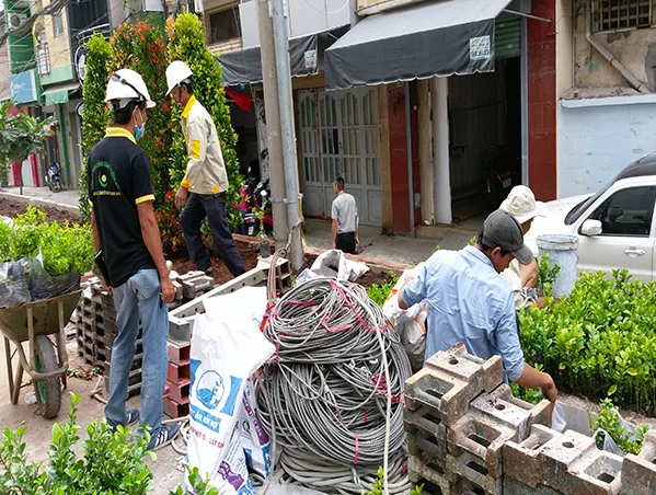 Thiết kế thi công cảnh quan trung tâm thương mại Vạn Hạnh Mall quận 10
