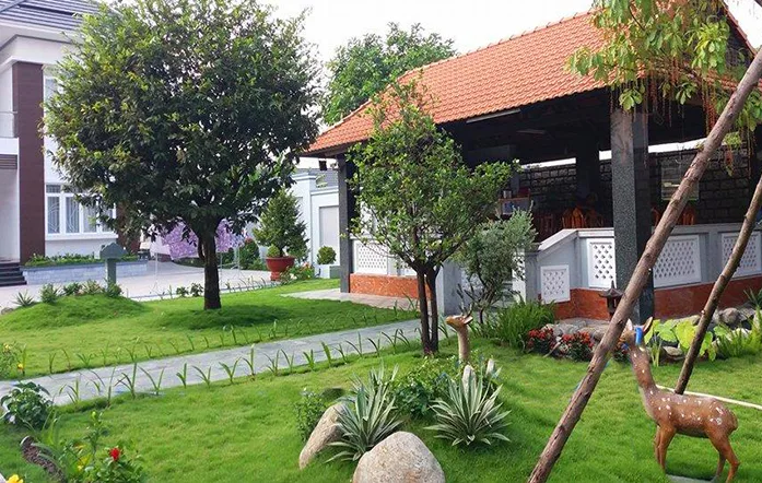 Thiết kế thi công sân vườn biệt thự tại Bình Dương