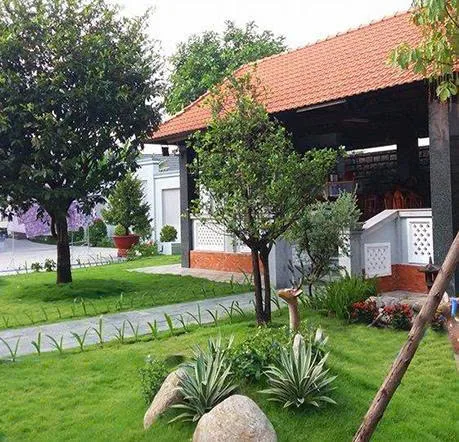 Thiết kế thi công sân vườn biệt thự tại Bình Dương