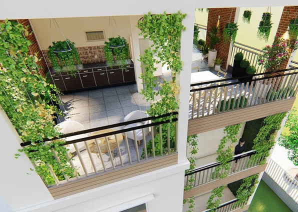 Thiết kế thi công sân vườn Bình Chánh – Cô Phước