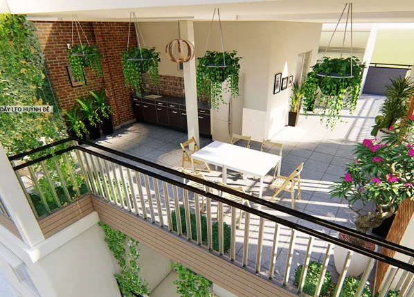 Thiết kế thi công sân vườn Bình Chánh – Cô Phước