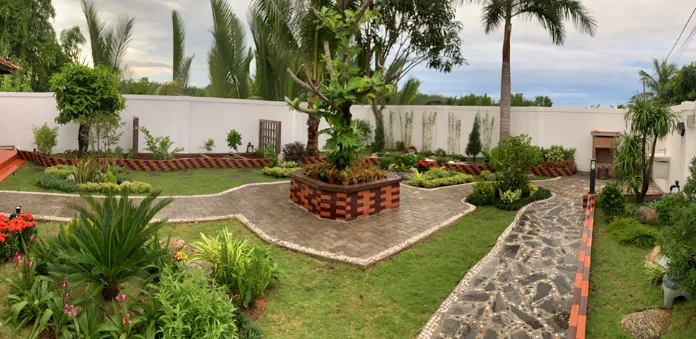 Thiết kế thi công sân vườn Nhà Bè