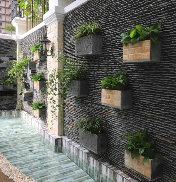Thiết kế thi công sân vườn nhà phố City Land quận 7