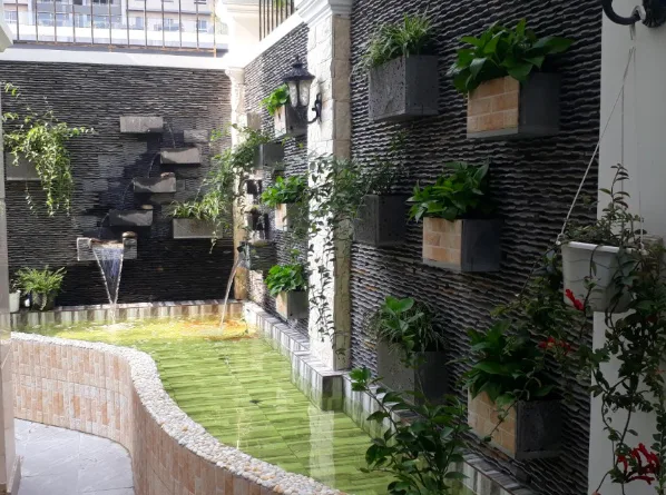 Thiết kế thi công sân vườn nhà phố City Land quận 7