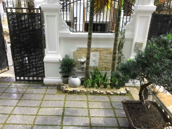 Thiết kế thi công sân vườn nhà phố City Land quận 7