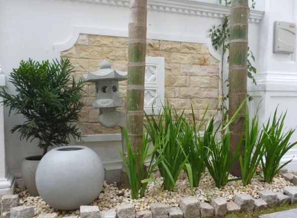 Thiết kế thi công sân vườn nhà phố City Land quận 7