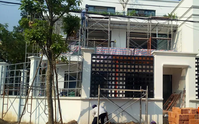 Thiết kế thi công sân vườn nhà phố - KDC Trung Sơn