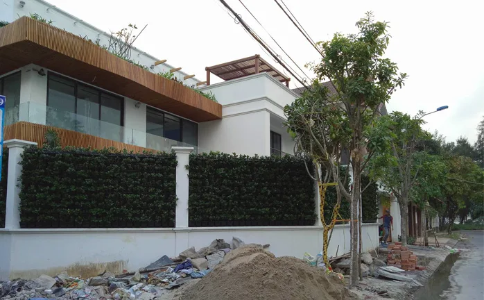 Thiết kế thi công sân vườn nhà phố - KDC Trung Sơn