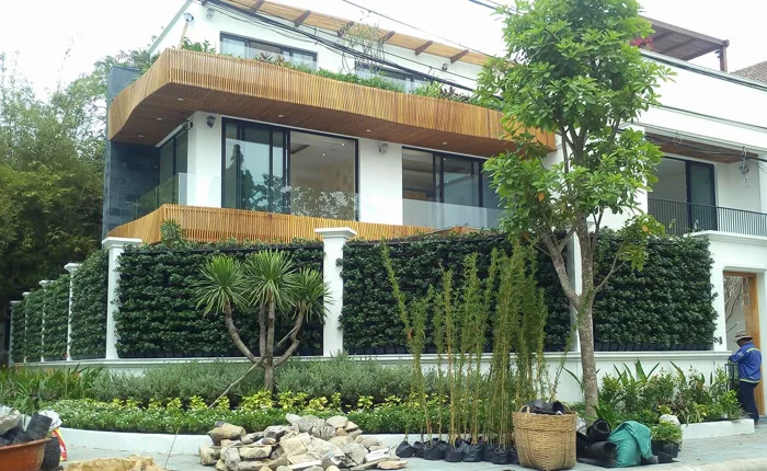 Thiết kế thi công sân vườn nhà phố - KDC Trung Sơn