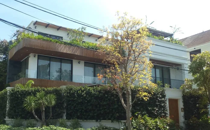 Thiết kế thi công sân vườn nhà phố - KDC Trung Sơn