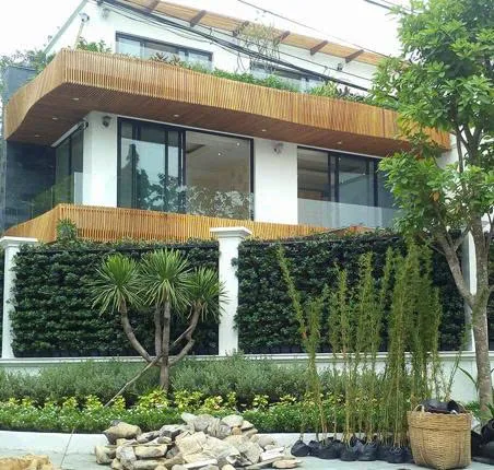 Thiết kế thi công sân vườn nhà phố - KDC Trung Sơn