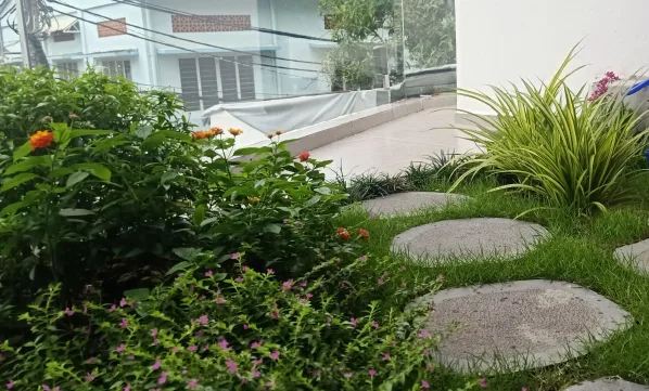 Thiết kế thi công sân vườn nhà phố quận 10