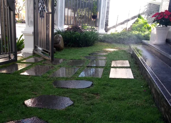 Thiết kế thi công sân vườn nhà phố quận 7 - Chị Trang